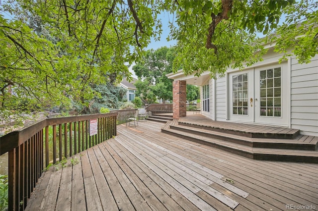 13873 E Lehigh Ave Unit C, Aurora, CO 80014 - deck featuring french doors