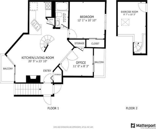 13873 E Lehigh Ave Unit C, Aurora, CO 80014 - view of floor plan / room layout