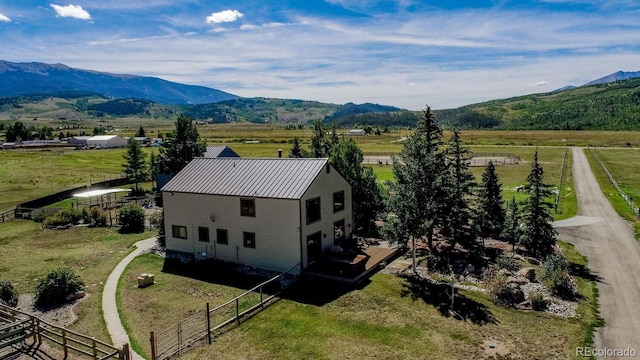 311 Longs Rd, Silverthorne, CO 80498 - overview of rural landscape with a mountain backdrop