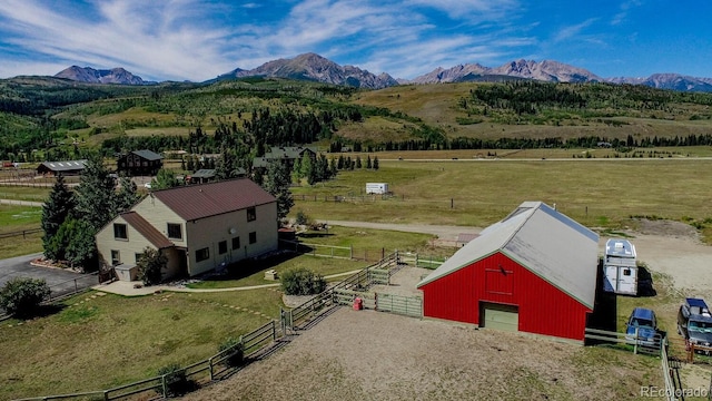 311 Longs Rd, Silverthorne, CO 80498 - overview of rural landscape featuring mountains