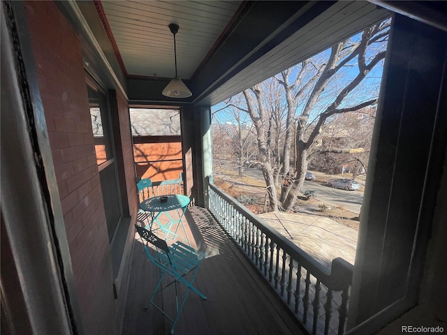 1625 N Downing St, Denver, CO 80218 - view of wooden deck