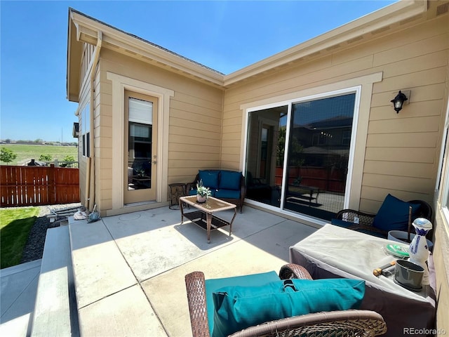 425 W 128th Dr, Westminster, CO 80234 - view of patio featuring an outdoor living space
