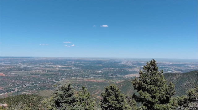 555 Sunrise Peak Rd, Manitou Springs, CO 80829 - water view featuring a heavily wooded area
