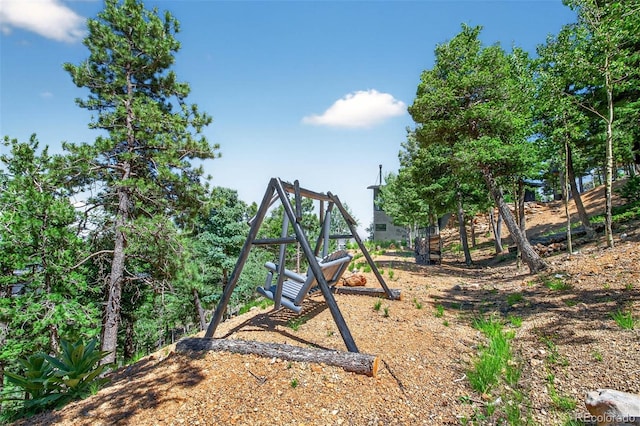 555 Sunrise Peak Rd, Manitou Springs, CO 80829 - view of communal playground