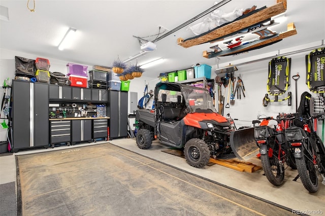 555 Sunrise Peak Rd, Manitou Springs, CO 80829 - garage with a garage door opener