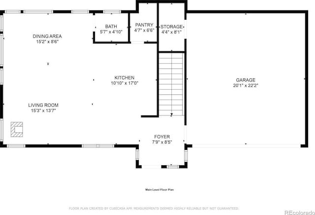 555 Sunrise Peak Rd, Manitou Springs, CO 80829 - view of property floor plan