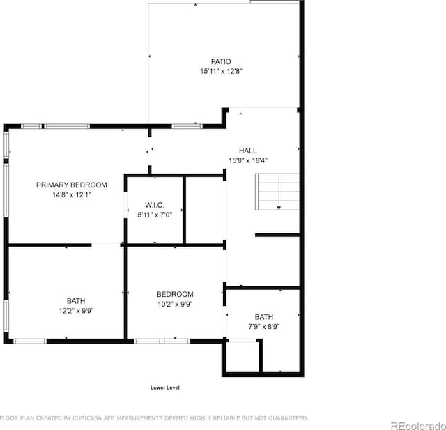 555 Sunrise Peak Rd, Manitou Springs, CO 80829 - view of floor plan / room layout