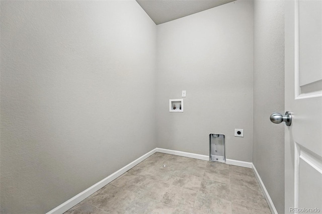 3548 Swabuck Pl, Castle Rock, CO 80109 - laundry room with hookup for a washing machine, hookup for an electric dryer, and baseboards