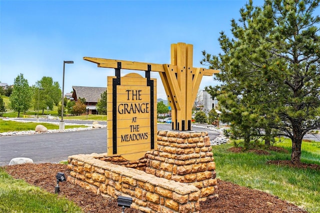3548 Swabuck Pl, Castle Rock, CO 80109 - view of community sign