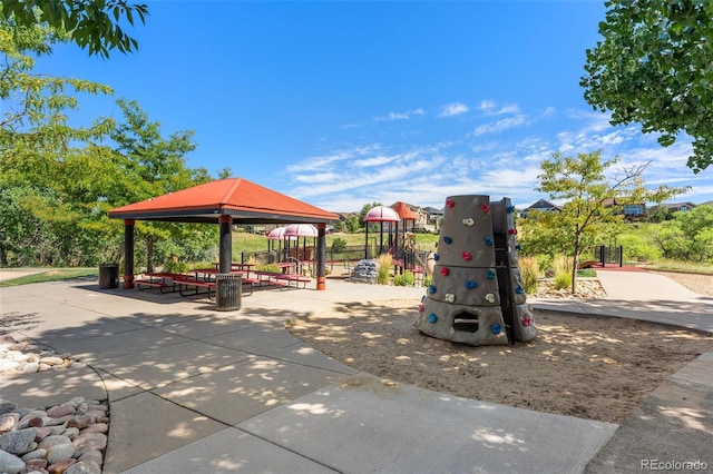 3548 Swabuck Pl, Castle Rock, CO 80109 - community playground featuring a gazebo