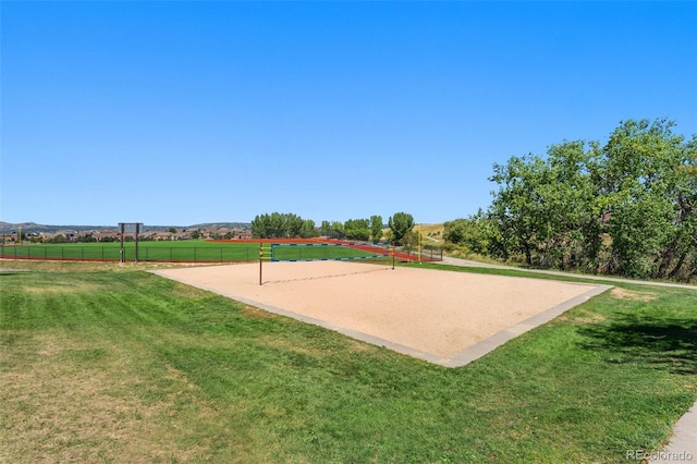 3548 Swabuck Pl, Castle Rock, CO 80109 - view of community featuring volleyball court