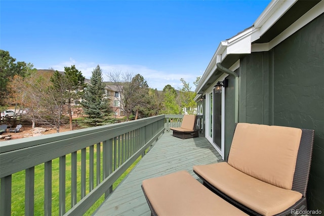 25 Sand Cherry, Littleton, CO 80127 - view of wooden terrace