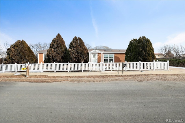 view of ranch-style home