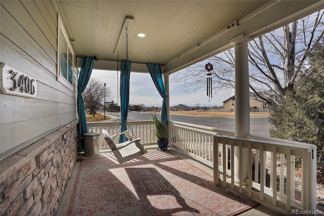 3406 Purcell St, Brighton, CO 80601 - view of patio / terrace with a porch