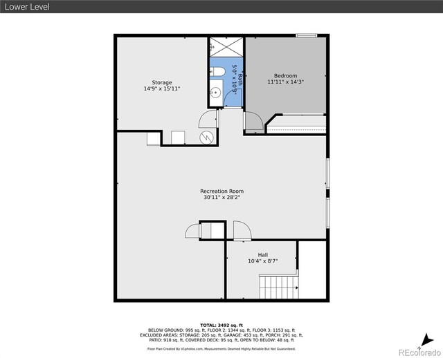 3406 Purcell St, Brighton, CO 80601 - floor plan / room layout