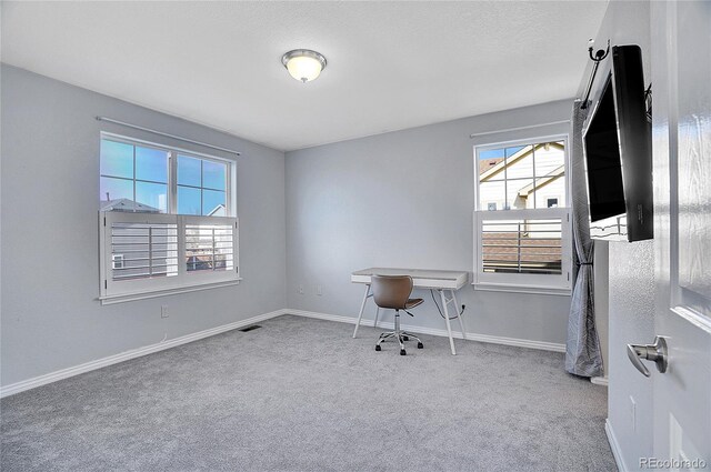 3406 Purcell St, Brighton, CO 80601 - unfurnished office with carpet flooring and baseboards