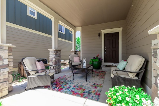 23757 Eagle Bend Ln, Parker, CO 80138 - view of patio / terrace featuring an outdoor living space