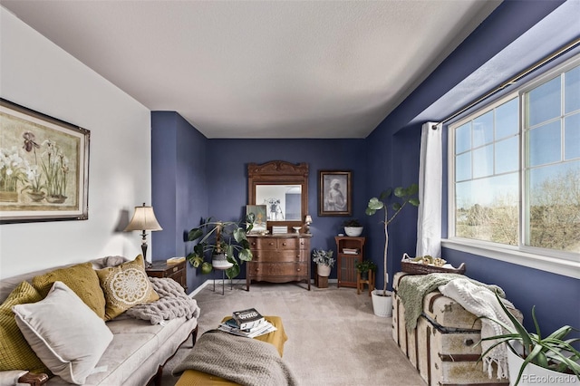 23757 Eagle Bend Ln, Parker, CO 80138 - carpeted living area featuring baseboards