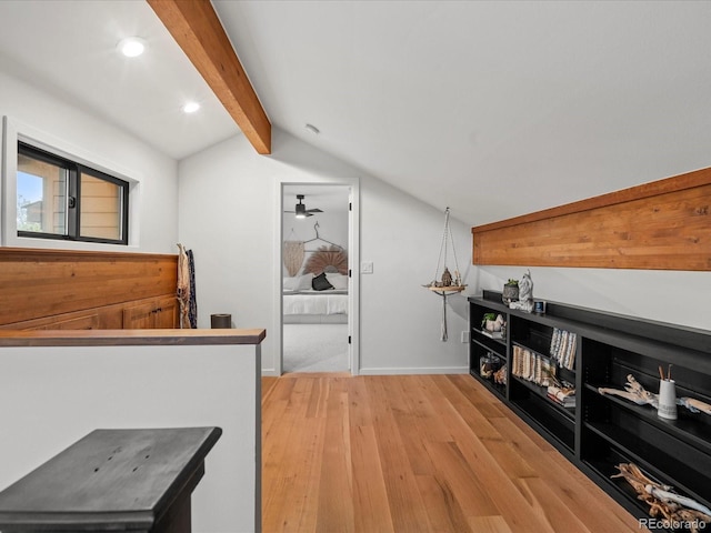 28833 Western Dr, Evergreen, CO 80439 - living area featuring light wood finished floors and recessed lighting