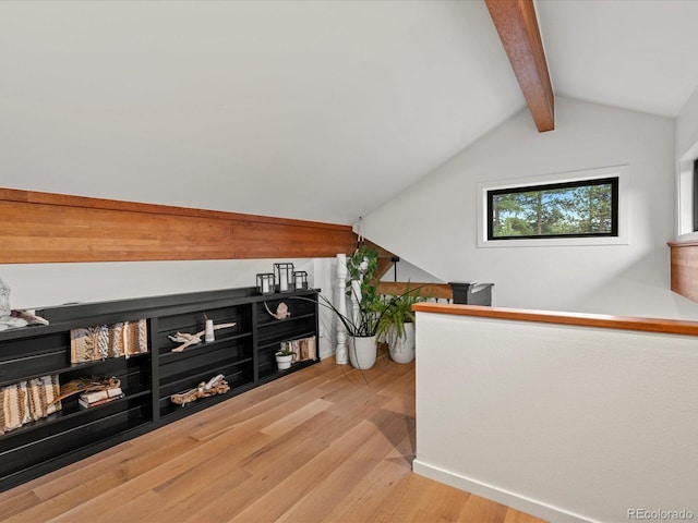 28833 Western Dr, Evergreen, CO 80439 - hallway featuring light wood-style floors and an upstairs landing