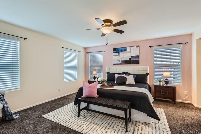 17859 E 108th Pl, Commerce City, CO 80022 - bedroom featuring baseboards, carpet floors, and multiple windows