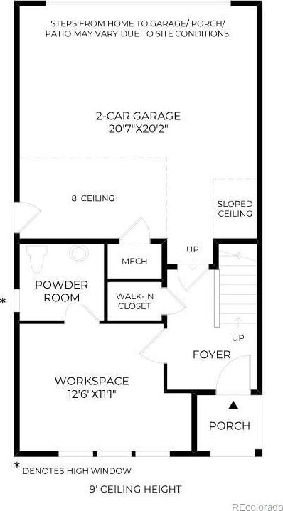 10886 E Hinsdale Cir, Centennial, CO 80112 - floor plan