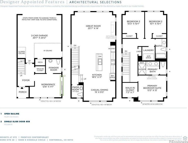 10886 E Hinsdale Cir, Centennial, CO 80112 - view of layout