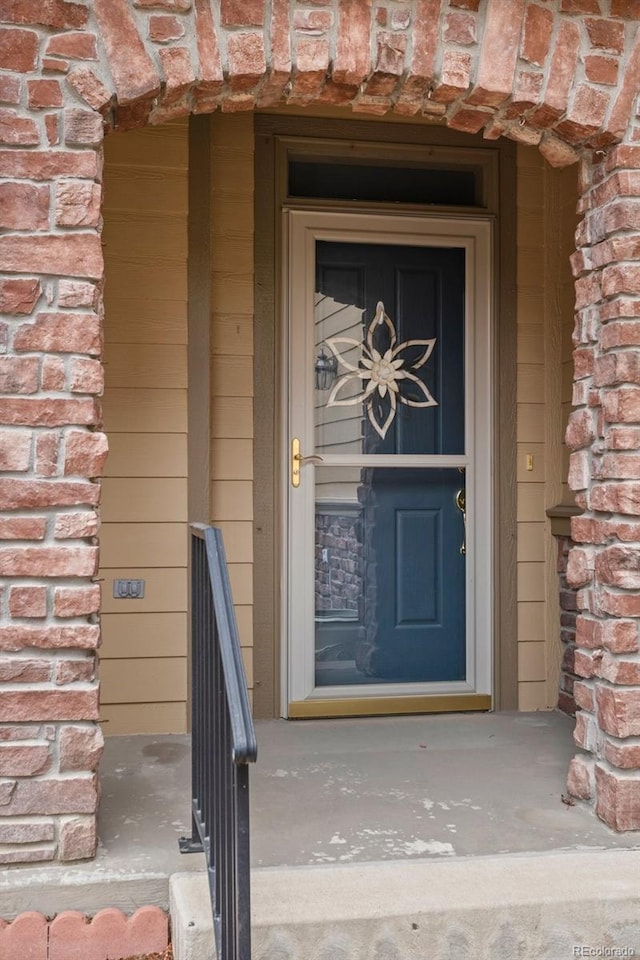 view of property entrance