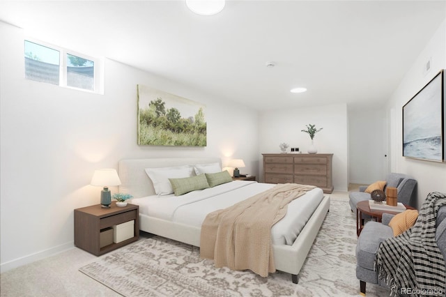 5554 Crystal Way, Denver, CO 80239 - bedroom with light carpet and recessed lighting