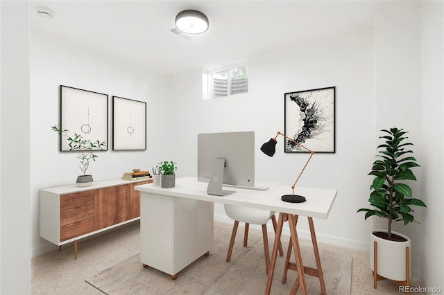 5554 Crystal Way, Denver, CO 80239 - home office featuring baseboards