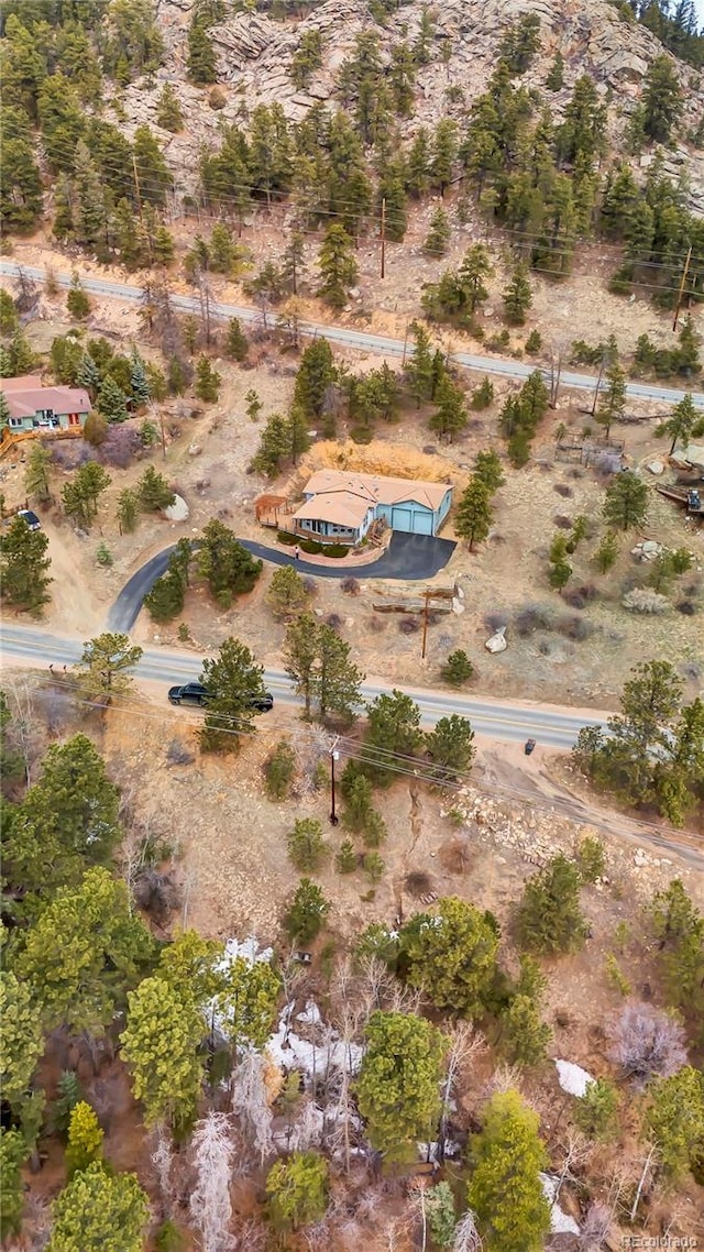 248 Copperdale Ln, Golden, CO 80403 - bird's eye view with a rural view