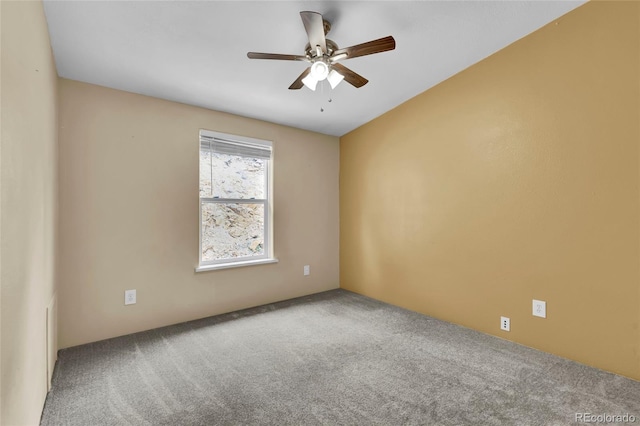 248 Copperdale Ln, Golden, CO 80403 - spare room featuring carpet and ceiling fan