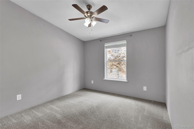 248 Copperdale Ln, Golden, CO 80403 - spare room with carpet flooring and ceiling fan