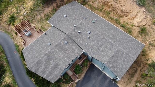 248 Copperdale Ln, Golden, CO 80403 - view from above of property