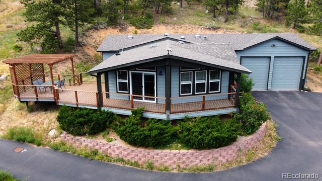 248 Copperdale Ln, Golden, CO 80403 - view of side of property featuring a wooden deck