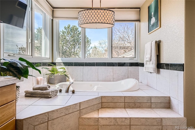 6961 Salvia St, Arvada, CO 80007 - bathroom with a garden tub