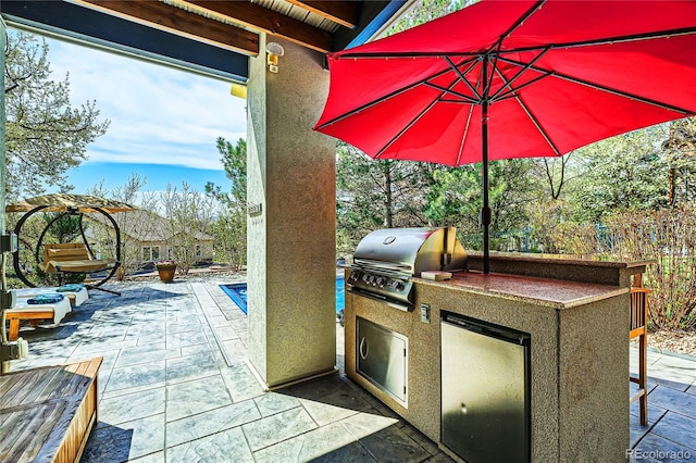 6961 Salvia St, Arvada, CO 80007 - view of patio with area for grilling