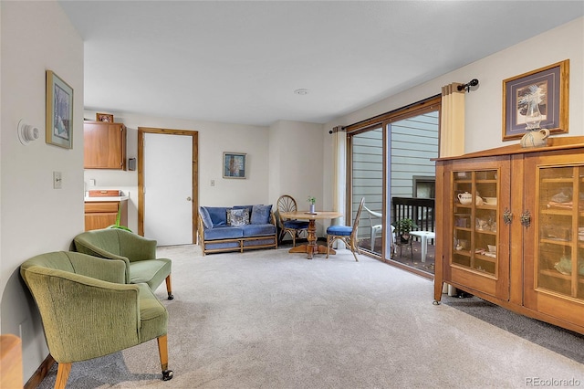 4863 Silver Spruce Ln, Evergreen, CO 80439 - living room with carpet flooring