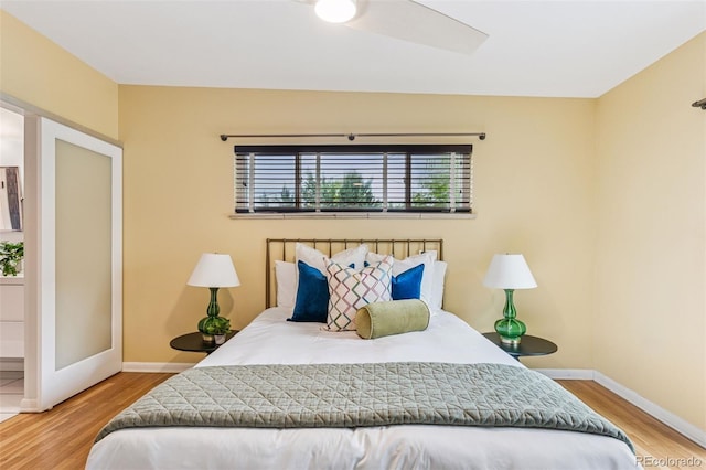 260 S Jasmine St, Denver, CO 80224 - bedroom featuring wood finished floors and baseboards