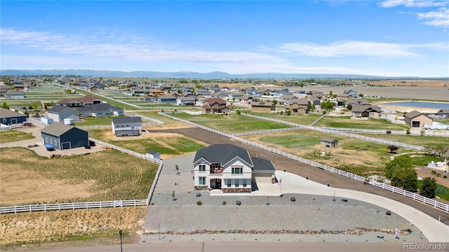 16197 Paris Way, Brighton, CO 80602 - aerial perspective of suburban area
