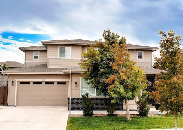 15468 W 50th Pl, Golden, CO 80403 - view of front of property with concrete driveway, a garage, and roof with shingles