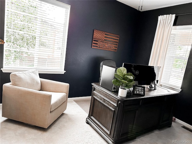 15468 W 50th Pl, Golden, CO 80403 - office featuring light colored carpet