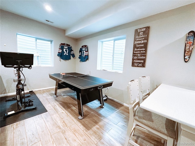 15468 W 50th Pl, Golden, CO 80403 - rec room with light wood-style floors and baseboards