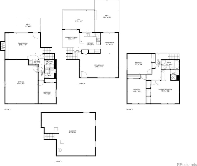 10930 E Berry Pl, Englewood, CO 80111 - floor plan