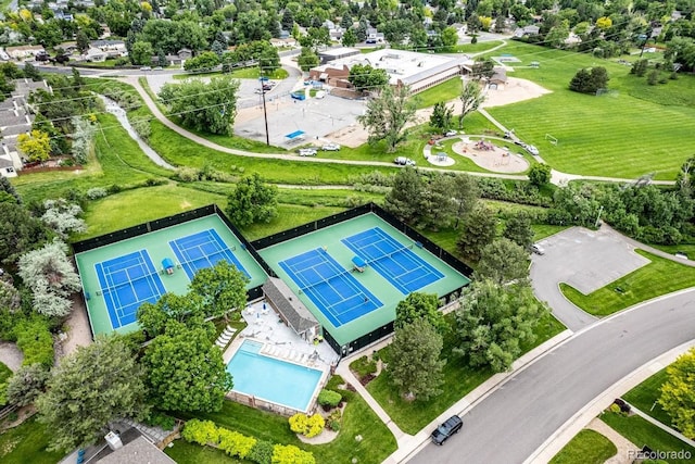 bird's eye view