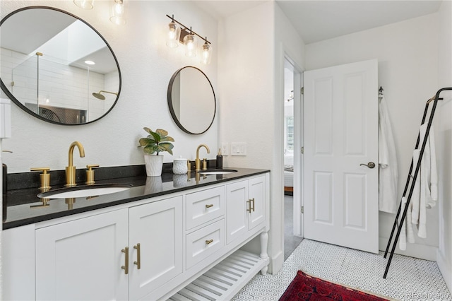 4978 Camel Heights Rd, Evergreen, CO 80439 - bathroom with double vanity