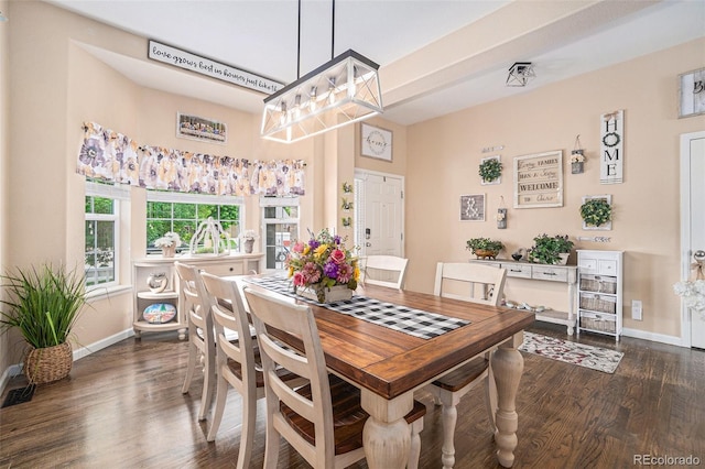 2726 Aylesbury Way, Johnstown, CO 80534 - dining space featuring wood finished floors and baseboards