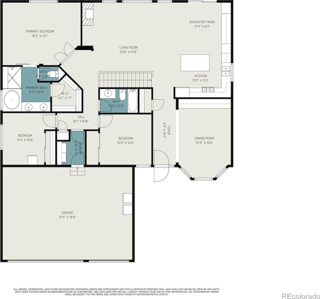 2726 Aylesbury Way, Johnstown, CO 80534 - room layout