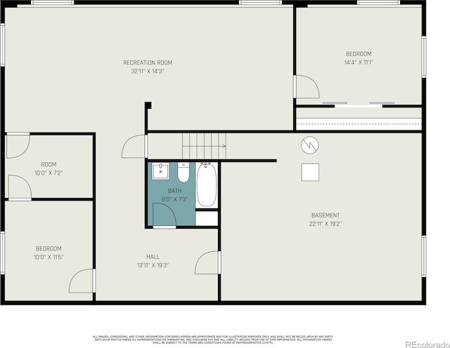 2726 Aylesbury Way, Johnstown, CO 80534 - floor plan / room layout