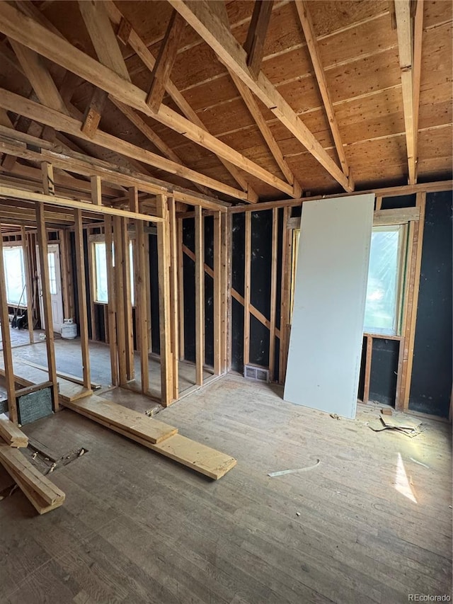 1105 S Raleigh St, Denver, CO 80219 - miscellaneous room featuring lofted ceiling